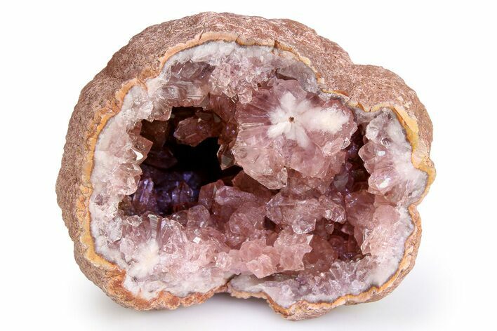 Sparkly Pink Amethyst Geode - Argentina #263042